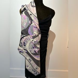 Emilio Pucci Scarf.  100% silk.